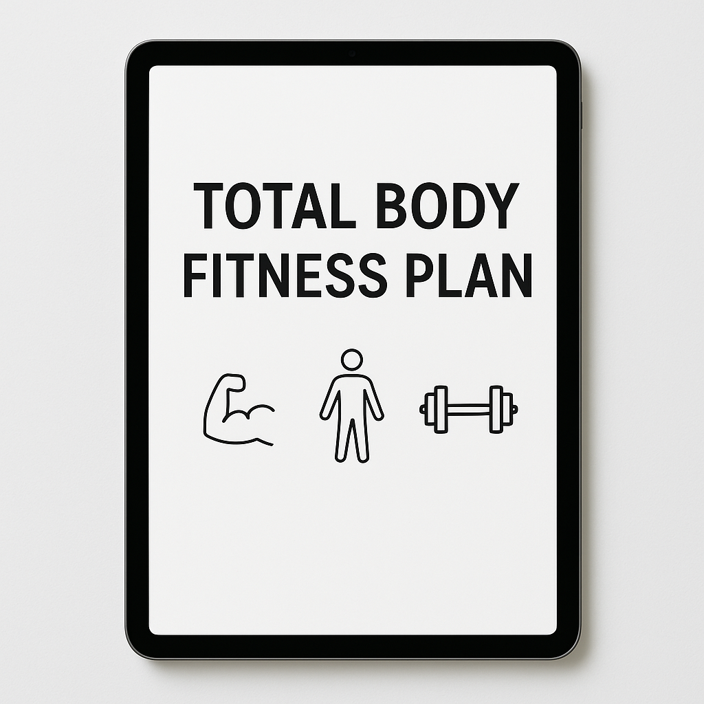 Total Body Fitness Plan (Digital Guide)