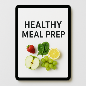 Healthy Meal Prep eBook