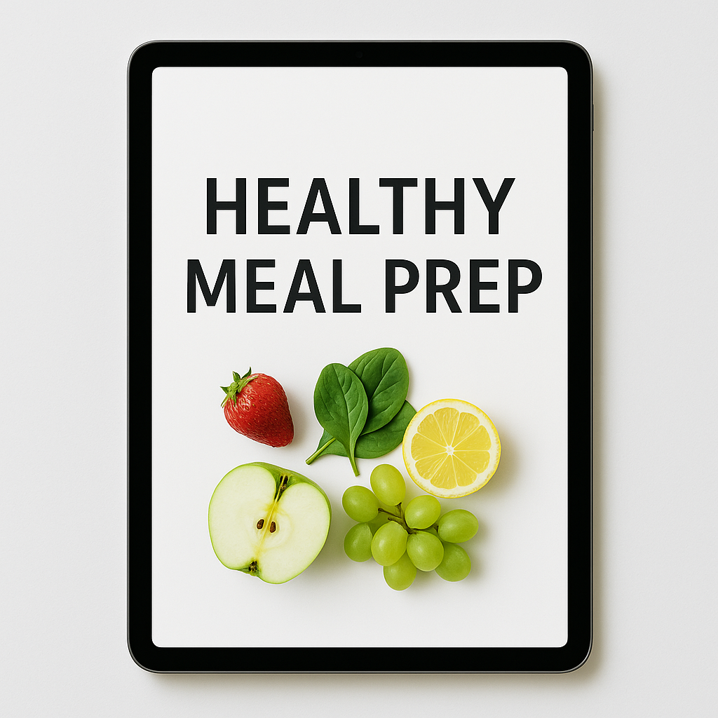 Healthy Meal Prep eBook